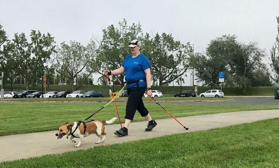 Lisa – living with fibromyalgia... and 'Paw-dic' Walking!