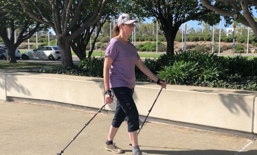 Roslyn: Nordic Walking with Multiple Sclerosis